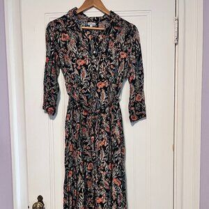 Lovely Natura Floral Maxi Dress